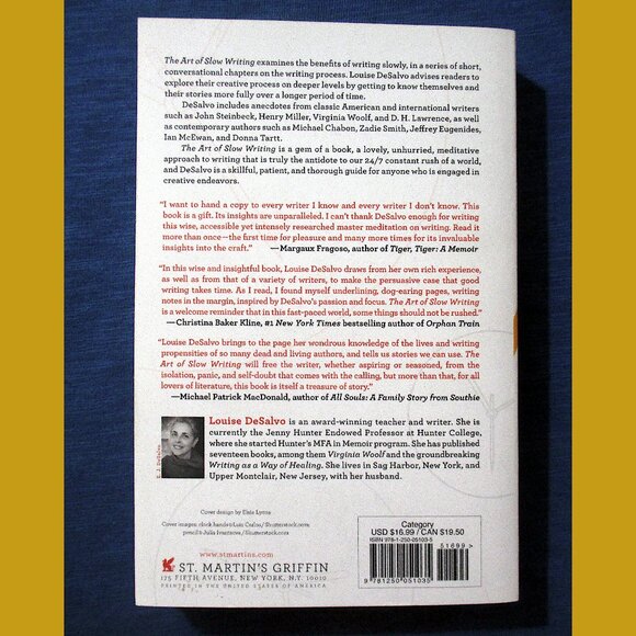 Book - The Art of Slow Writing: Reflections on Time, Craft, and Creativity - Picture 10 of 10